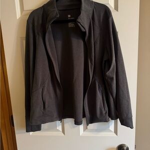 All in Motion Dark Gray Zip-Up